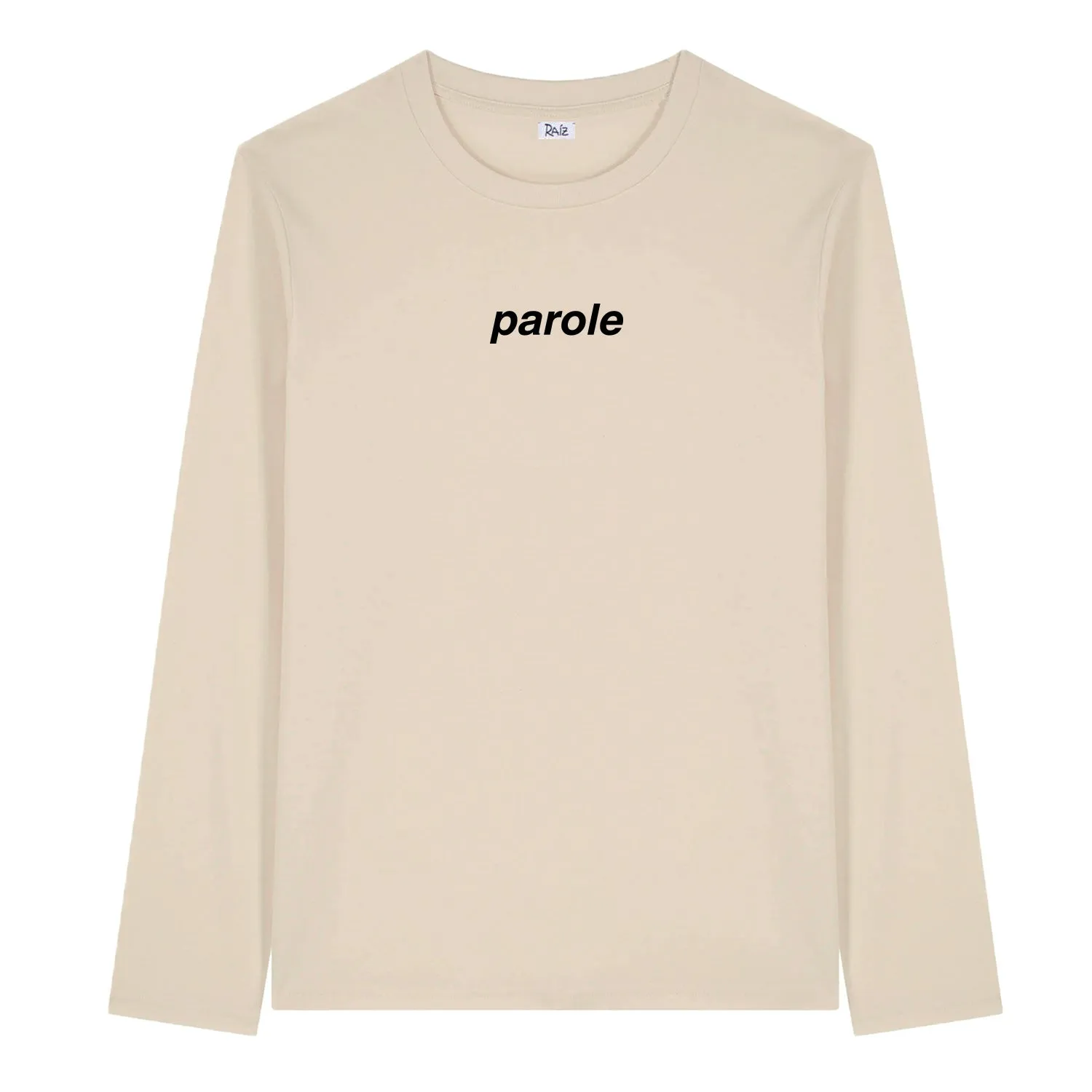 Parole Long Sleeve T-Shirt Beige sold by Ivalo.com
