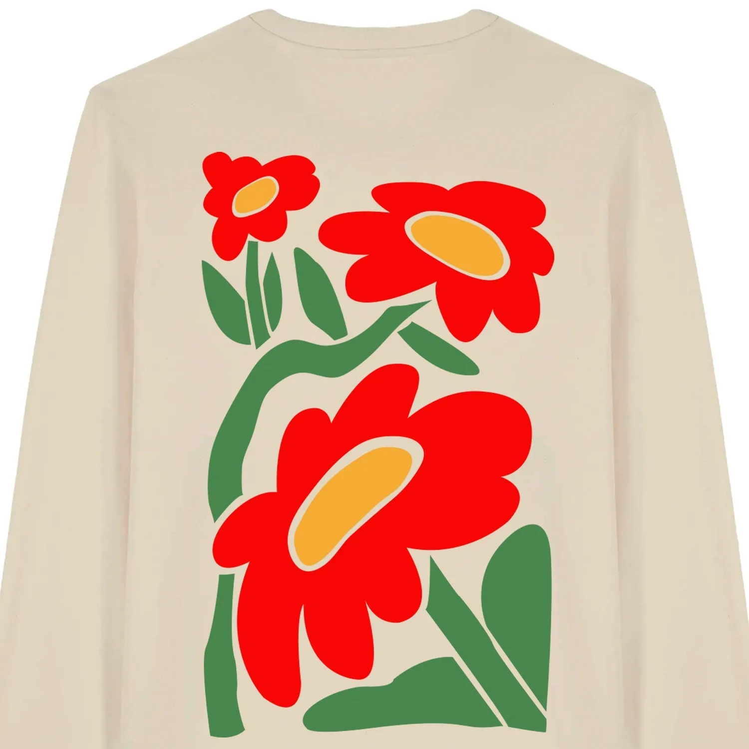 Parole Long Sleeve T-Shirt Beige sold by Ivalo.com product image thumbnail 4