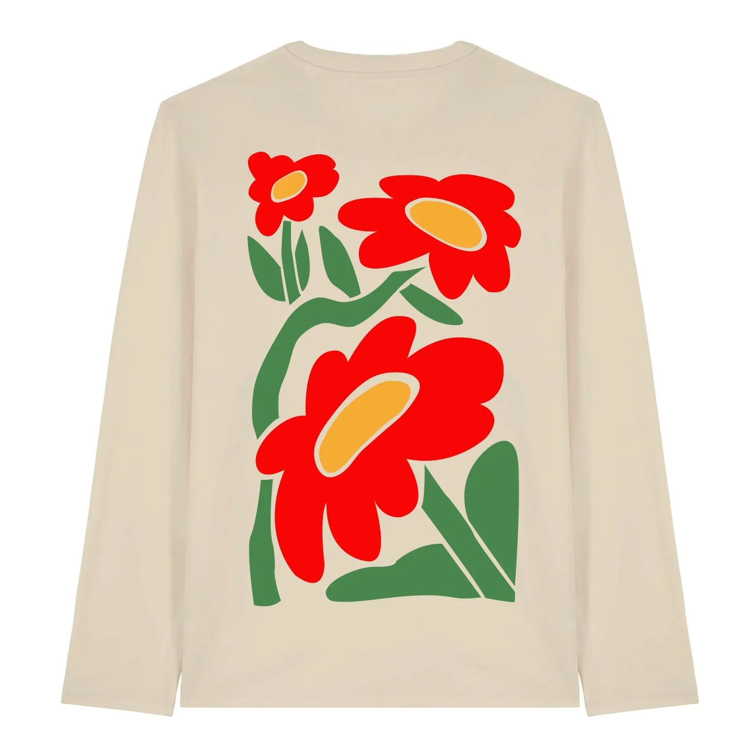 Parole Long Sleeve T-Shirt Beige sold by Ivalo.com product image thumbnail 2