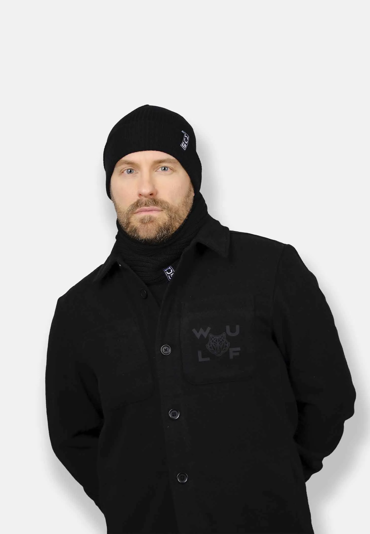 Neck Heater Tube Scarf Black sold by Ivalo.com product image thumbnail 4