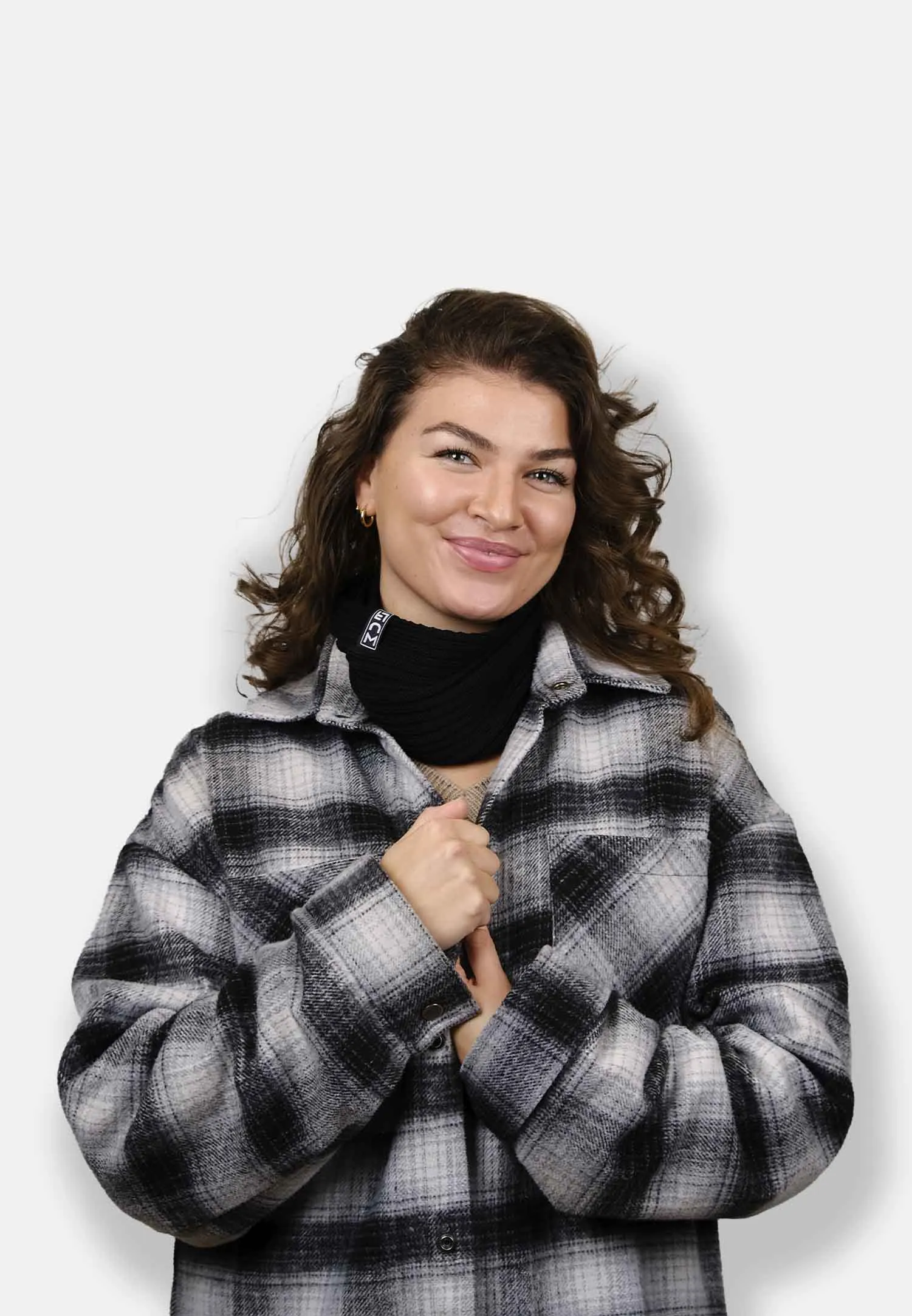 Neck Heater Tube Scarf Black sold by Ivalo.com product image thumbnail 2