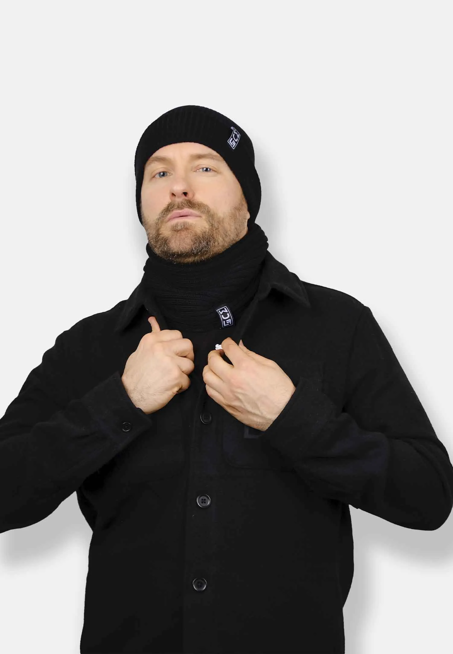 Neck Heater Tube Scarf Black sold by Ivalo.com product image thumbnail 3