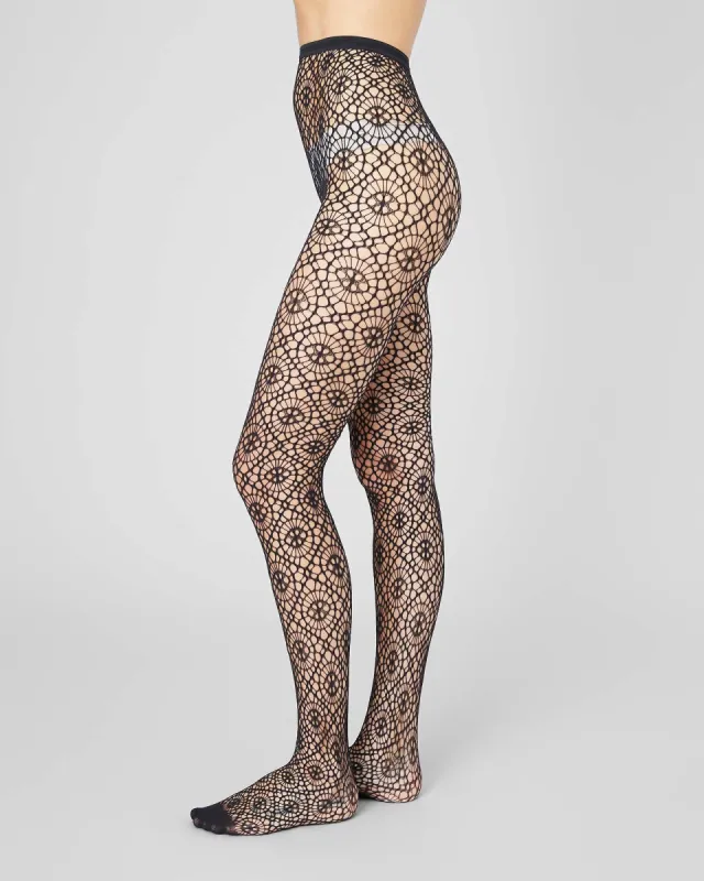 Lykke Net Tights Black sold by Ivalo.com