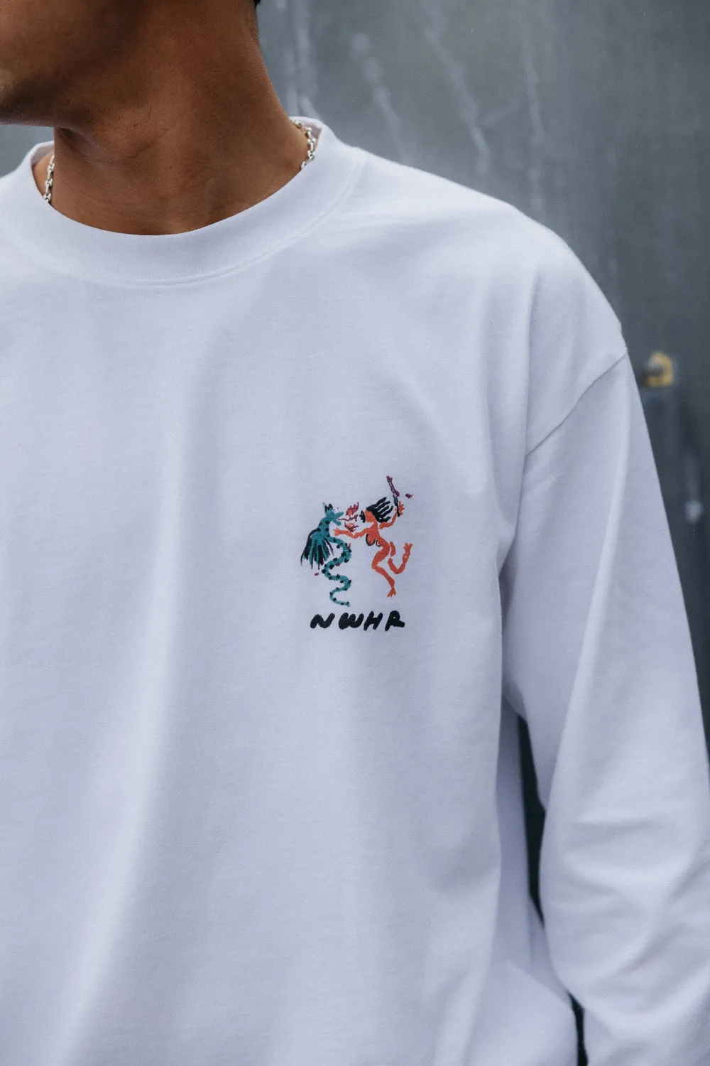 Battle Royale Long Sleeve T-Shirt White sold by Ivalo.com product image thumbnail 2