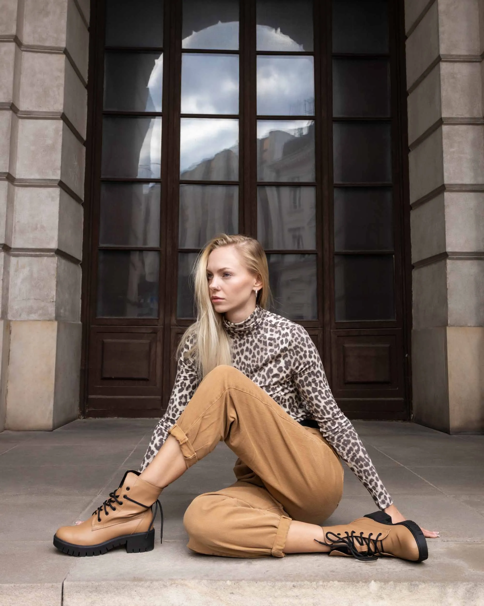 Women's Worker Boots No. 3 Carmel Beige sold by Ivalo.com product image thumbnail 4