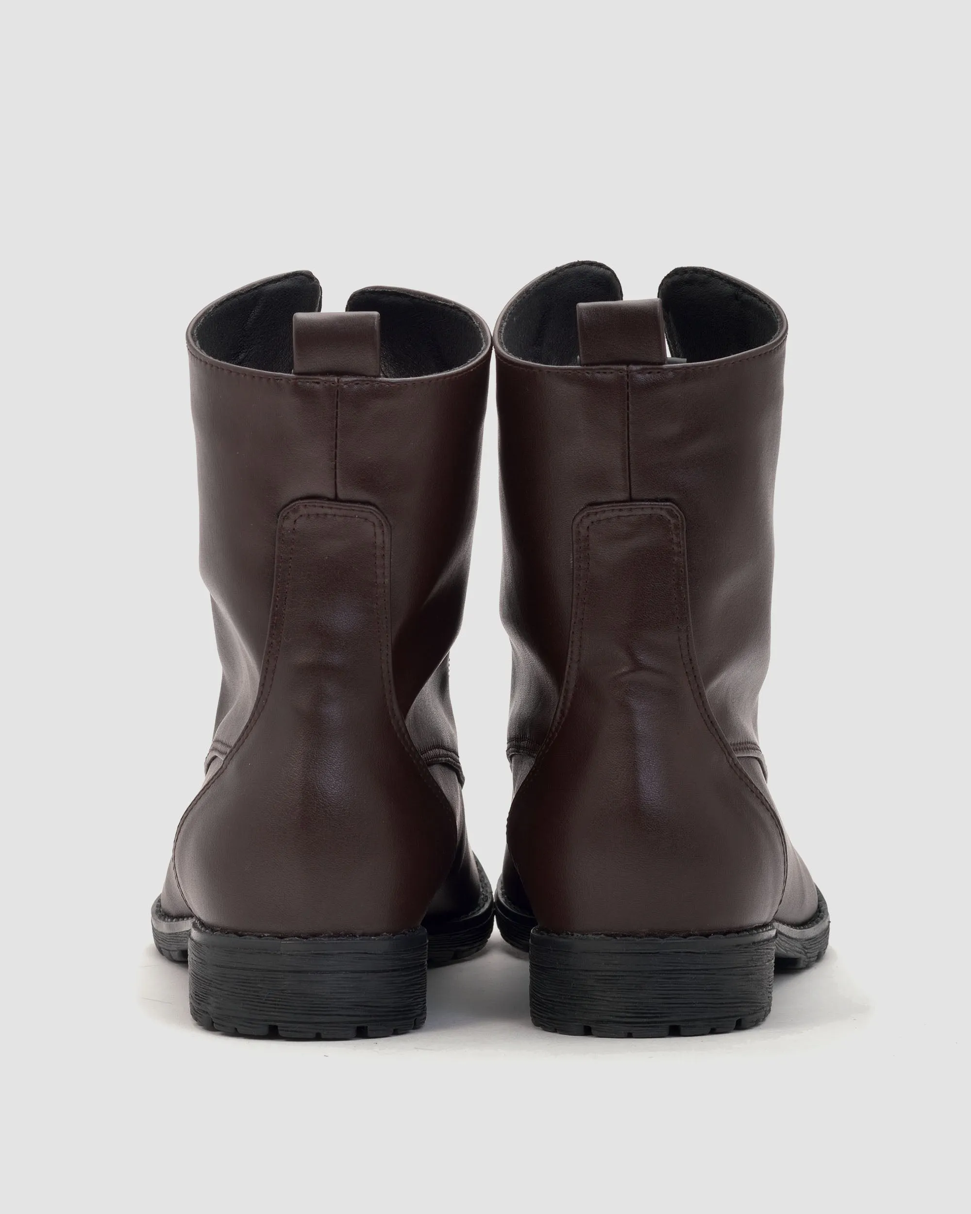 Women's Worker Boots No. 2 Chocolate Dark Brown sold by Ivalo.com product image thumbnail 4