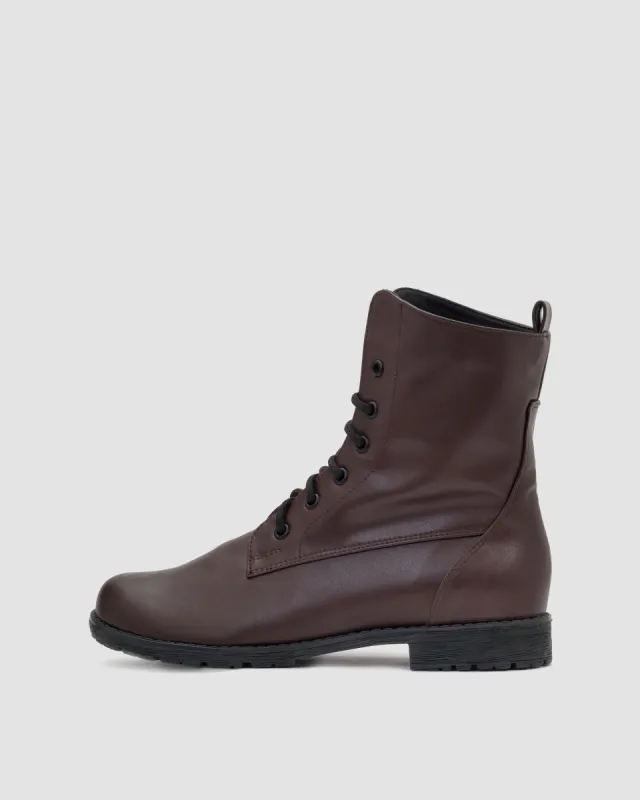 Women's Worker Boots No. 2 Chocolate Dark Brown sold by Ivalo.com