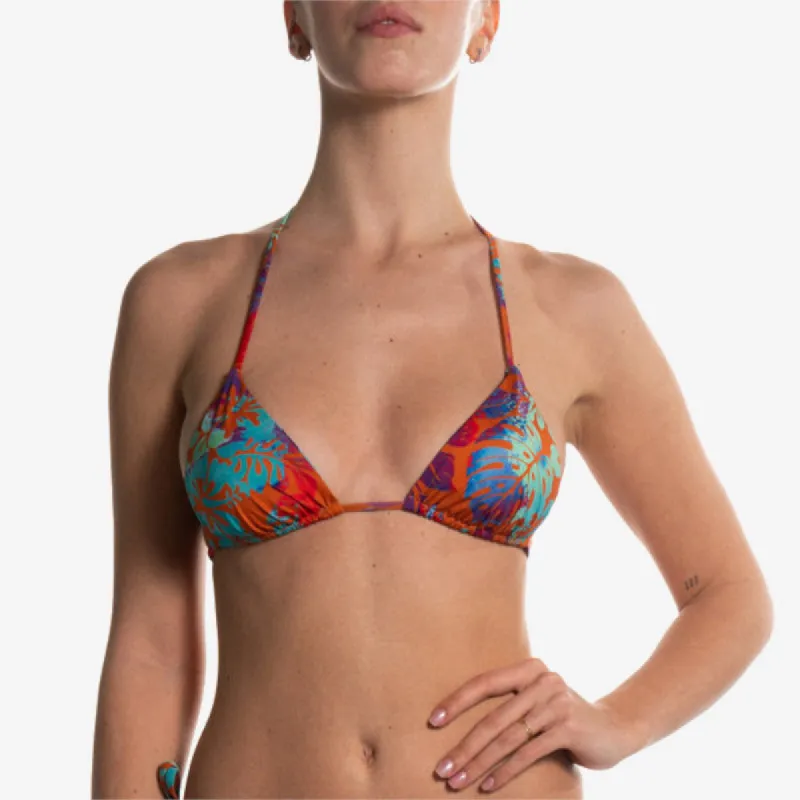 Reversible Triangle Orange Flower Blue Tiger sold by Ivalo.com