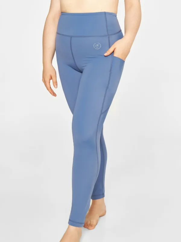 Power High-Waist Leggings Blue sold by Ivalo.com