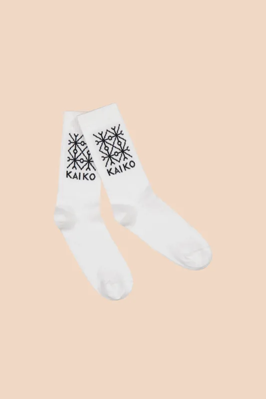 Kaiko Logo Socks White sold by Ivalo.com