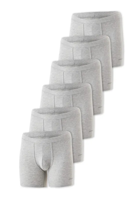 Bowenn Boxer Trunk 6-Pack Grey Melange sold by Ivalo.com