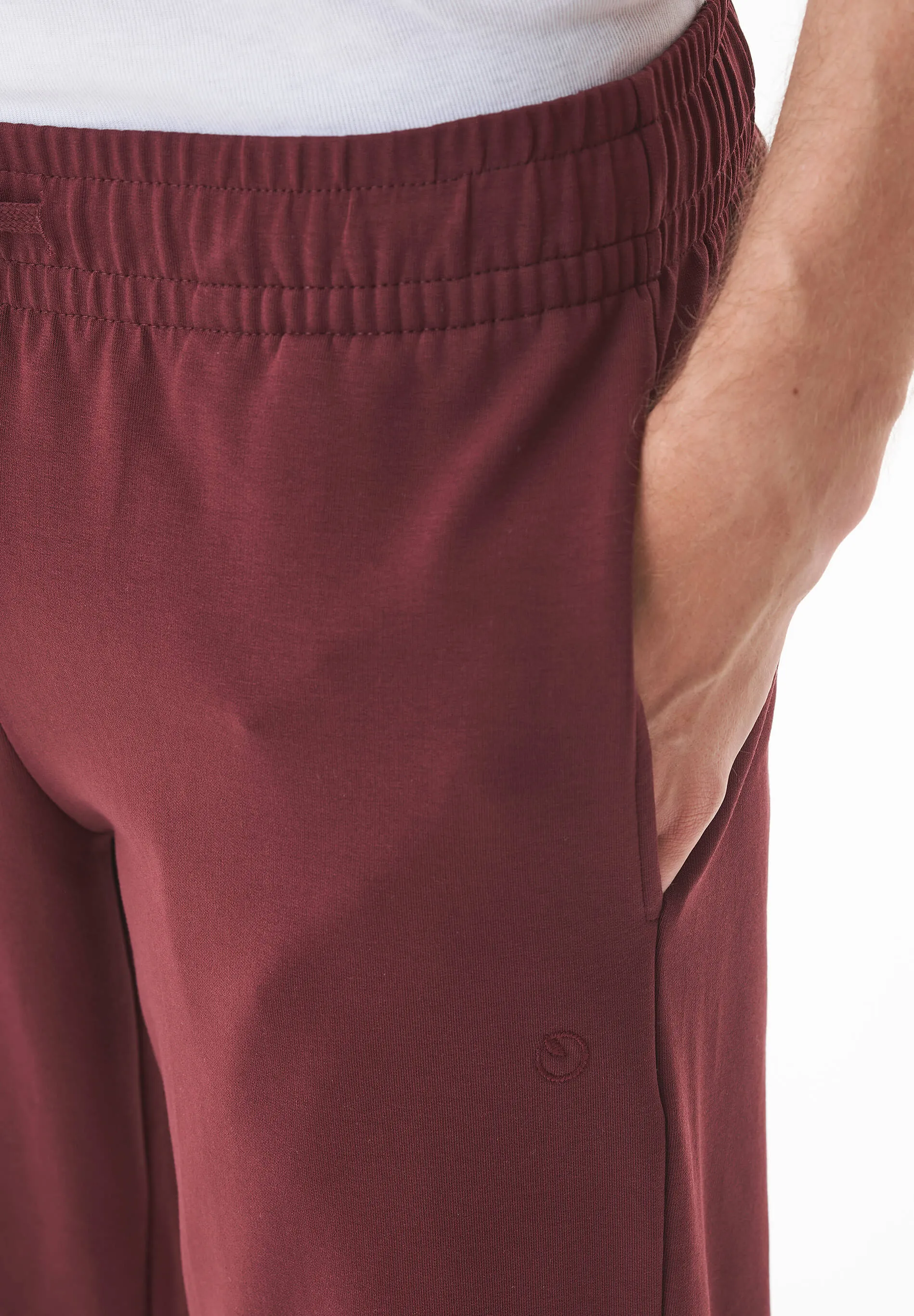 Poyraz Light Organic Cotton Sweatpants Bordeaux sold by Ivalo.com product image thumbnail 5