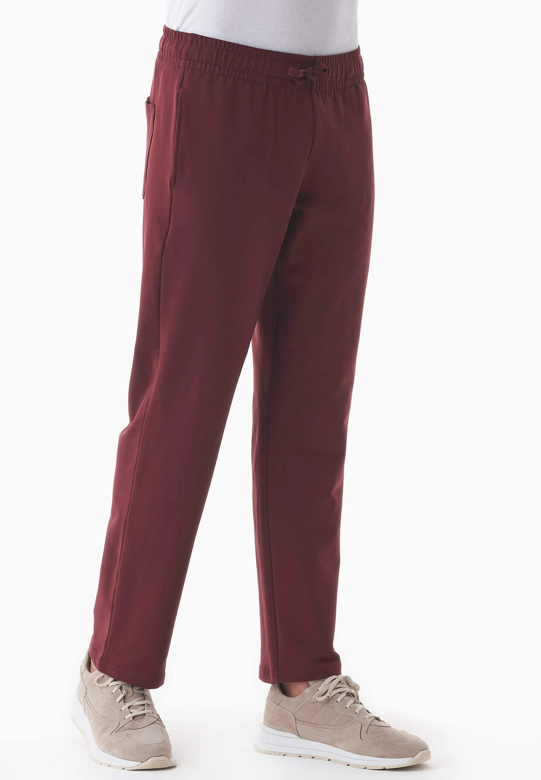 Poyraz Light Organic Cotton Sweatpants Bordeaux sold by Ivalo.com product image thumbnail 4