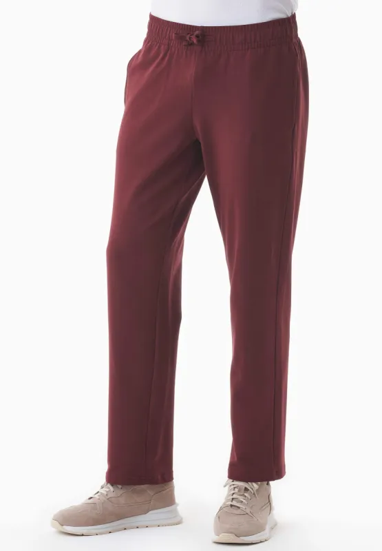 Poyraz Light Organic Cotton Sweatpants Bordeaux sold by Ivalo.com