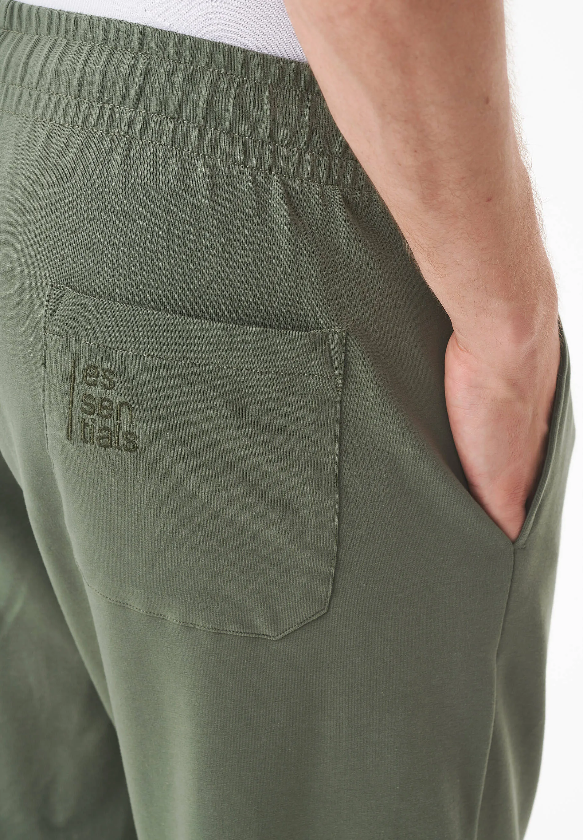 Poyraz Light Organic Cotton Sweatpants Olive sold by Ivalo.com product image thumbnail 5