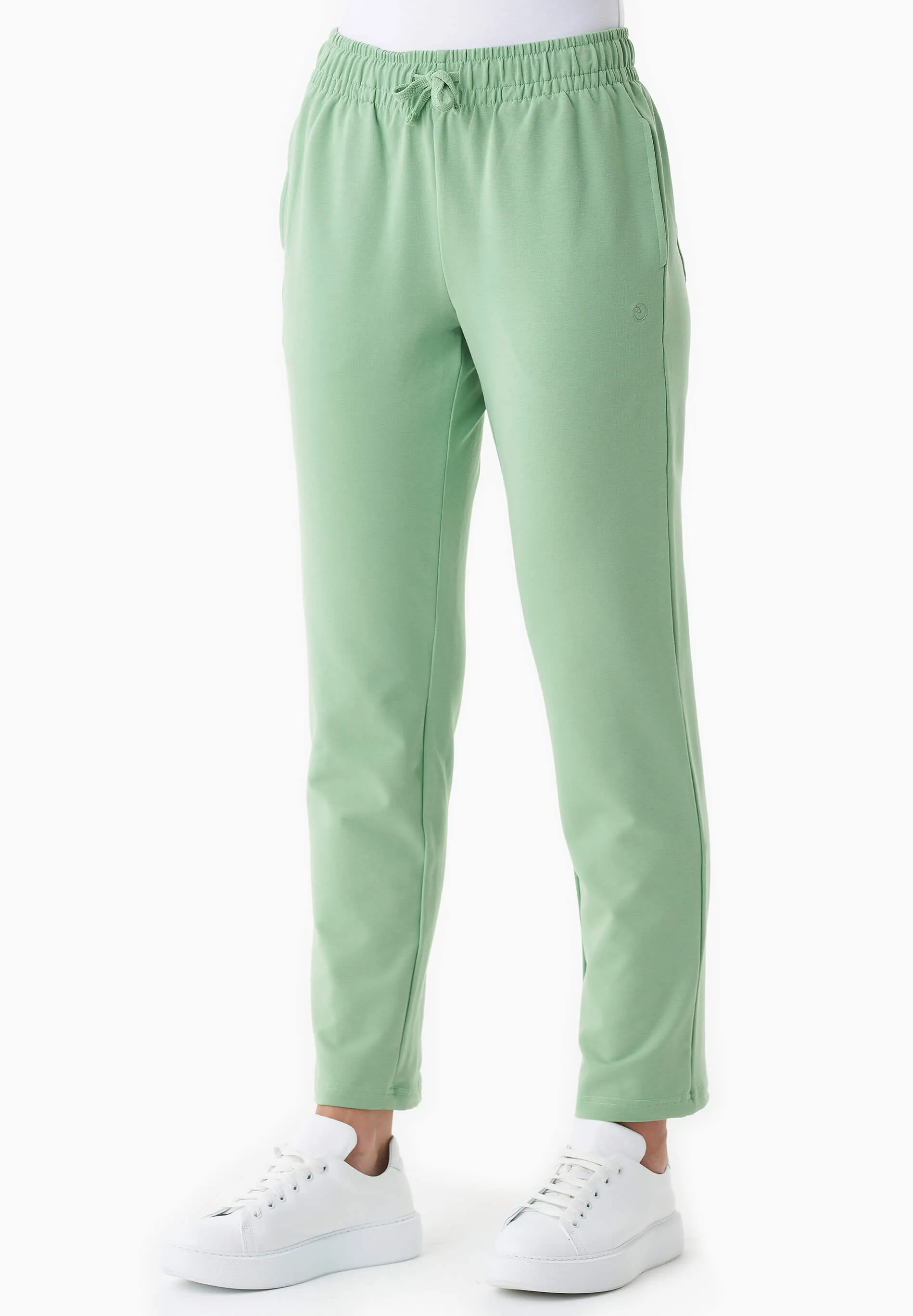 Parrla Light Organic Cotton Sweatpants Mineral Green sold by Ivalo.com