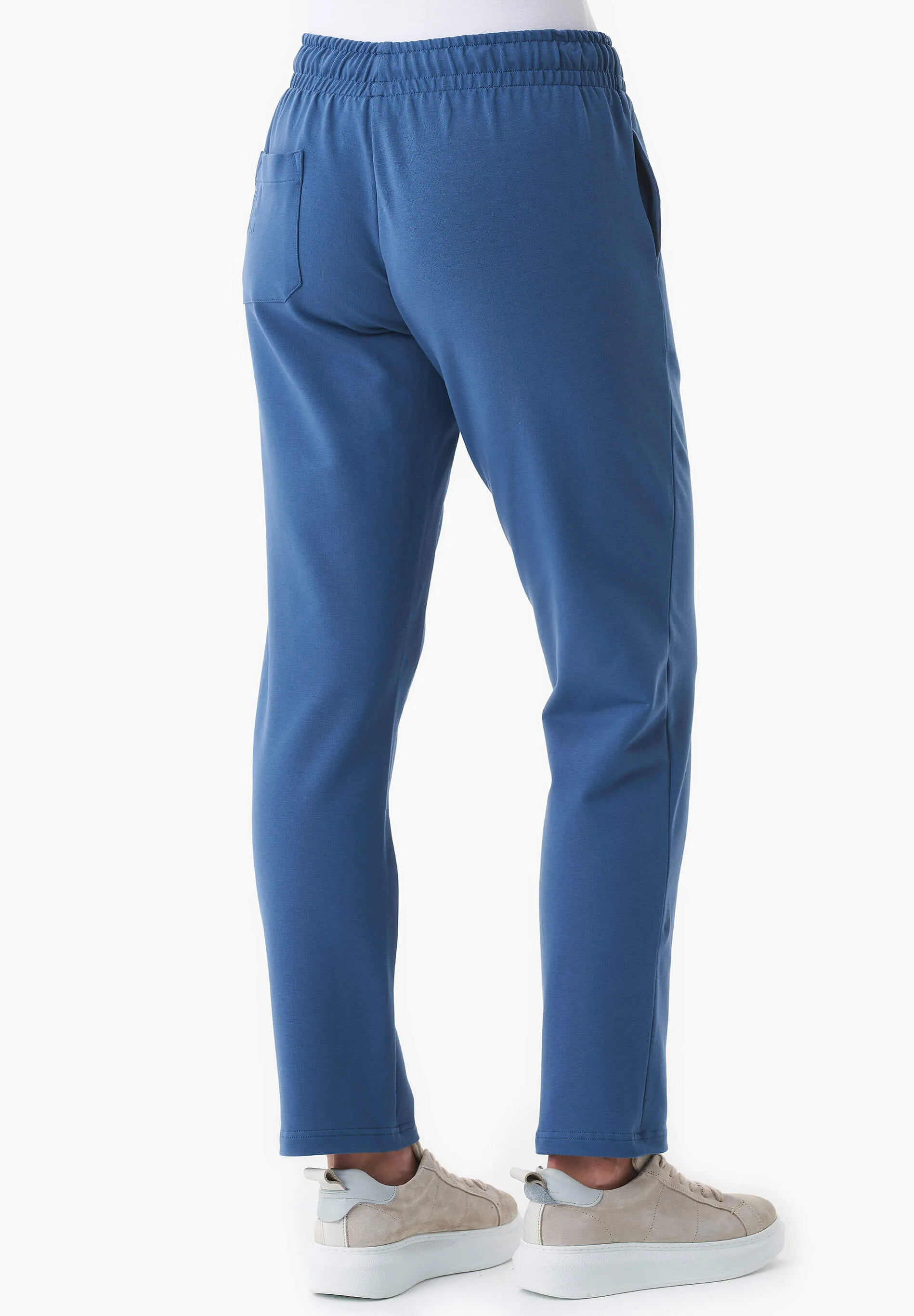 Parrla Light Organic Cotton Sweatpants Light Navy sold by Ivalo.com product image thumbnail 2