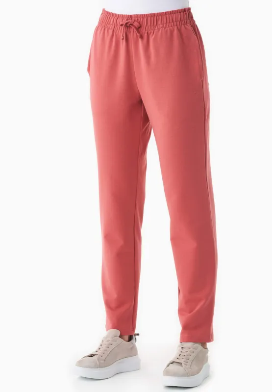Parrla Light Organic Cotton Sweatpants Red Wood sold by Ivalo.com