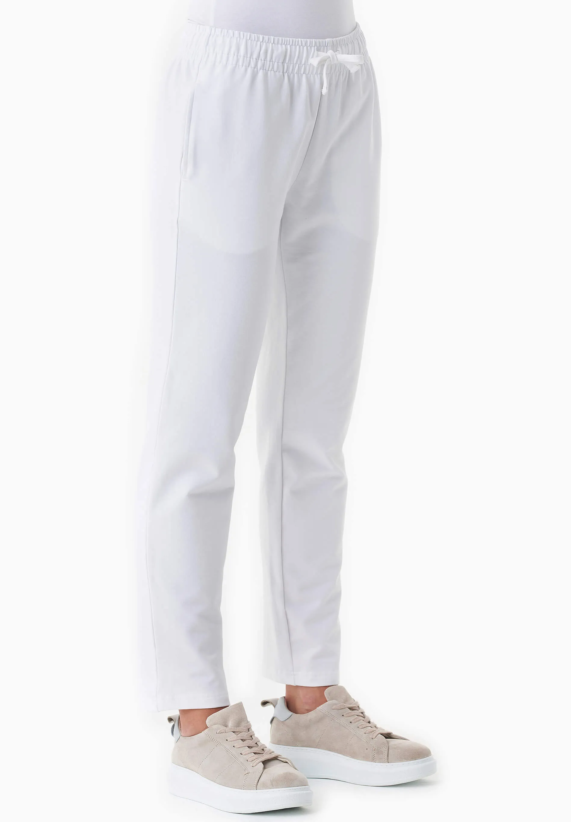 Parrla Light Organic Cotton Sweatpants White sold by Ivalo.com product image thumbnail 3