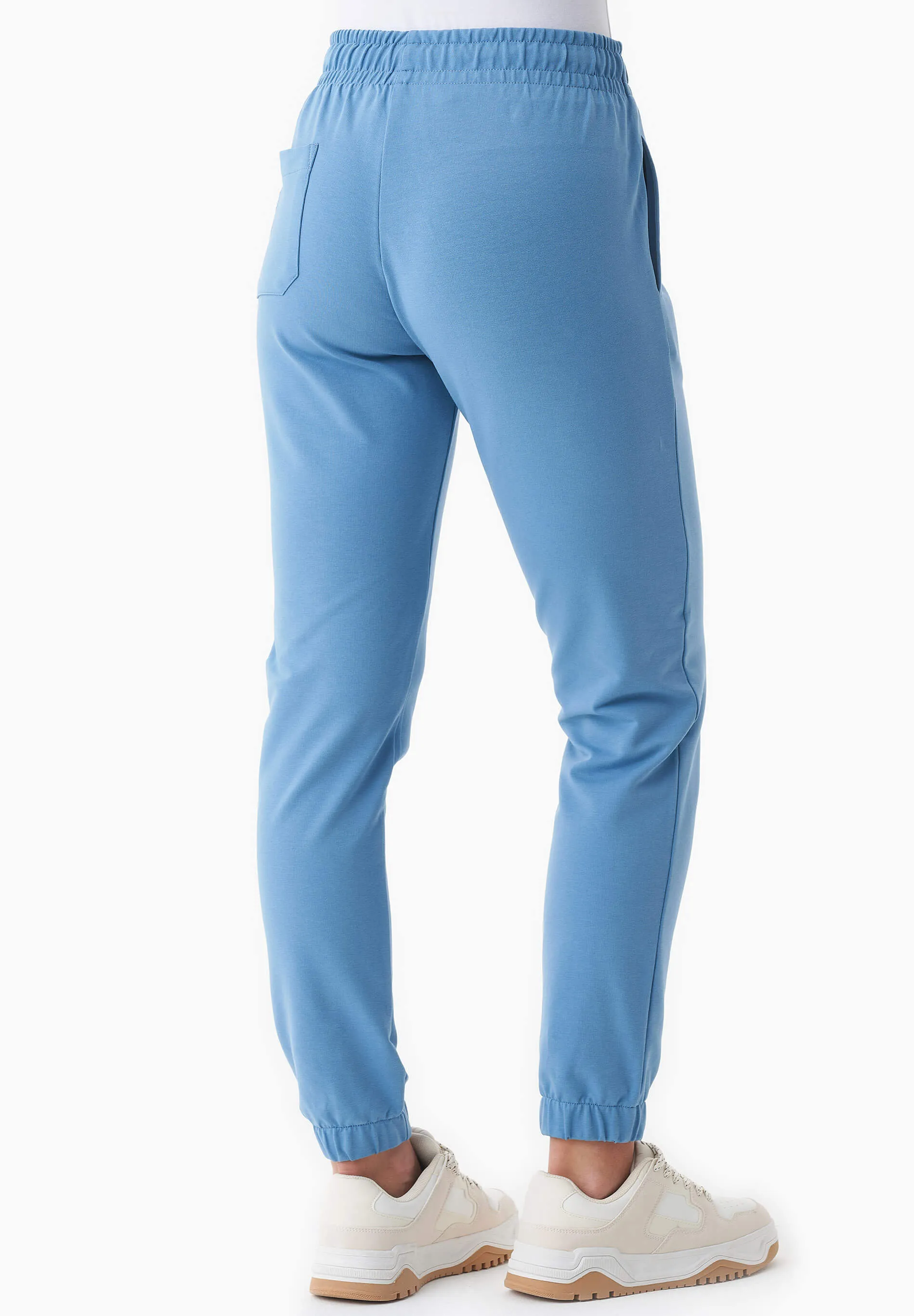 Peera Light Organic Cotton Sweatpants Blue Fog sold by Ivalo.com product image thumbnail 2