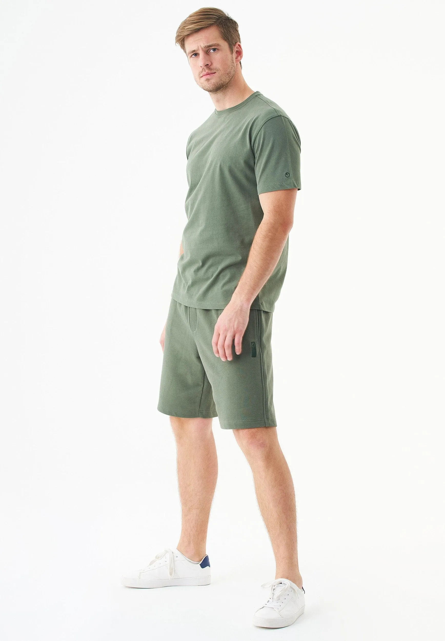 Shadi Soft Touch Organic Cotton Sweatshorts Olive sold by Ivalo.com product image thumbnail 4