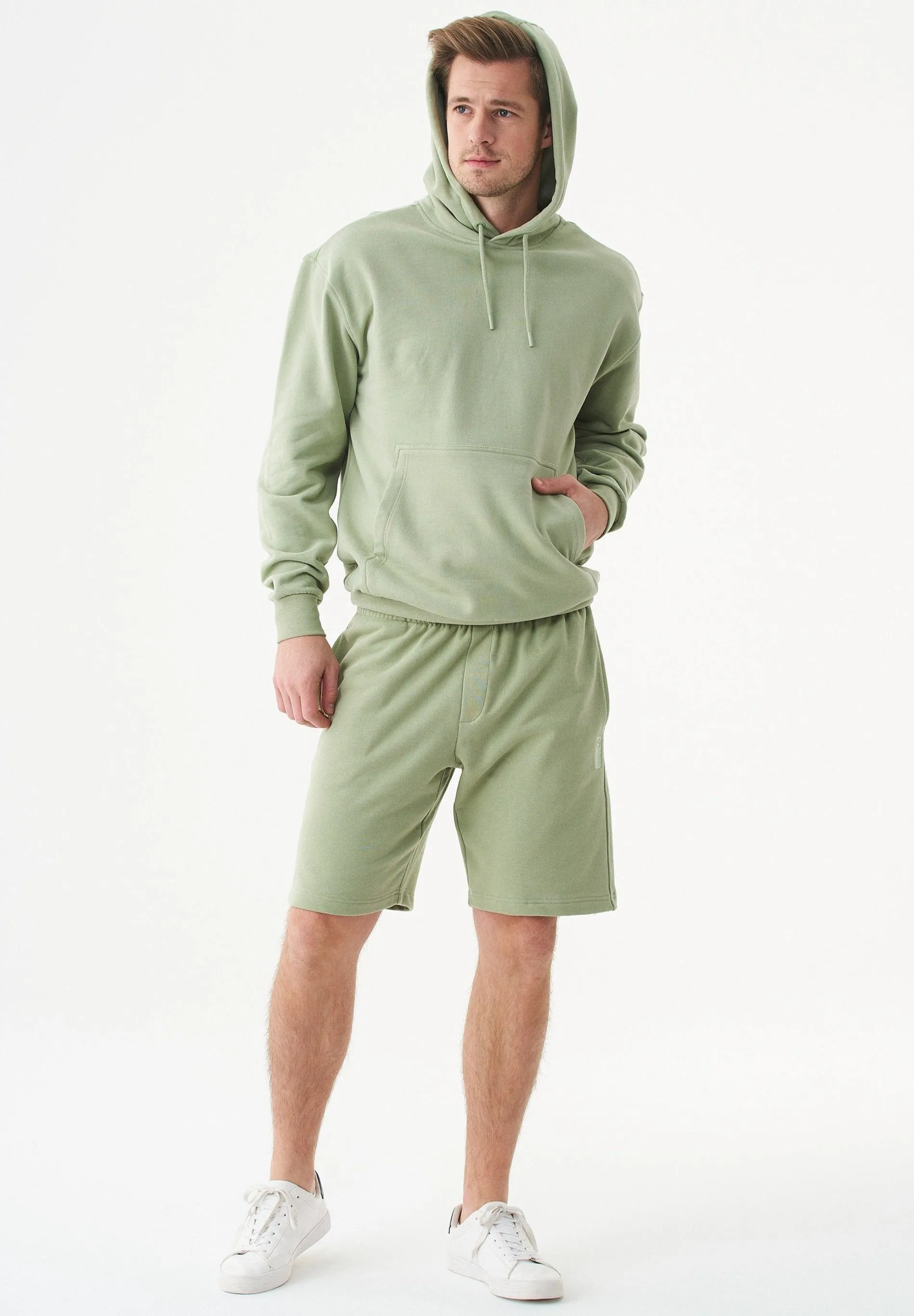 Shadi Soft Touch Organic Cotton Sweatshorts Sage Green sold by Ivalo.com product image thumbnail 5