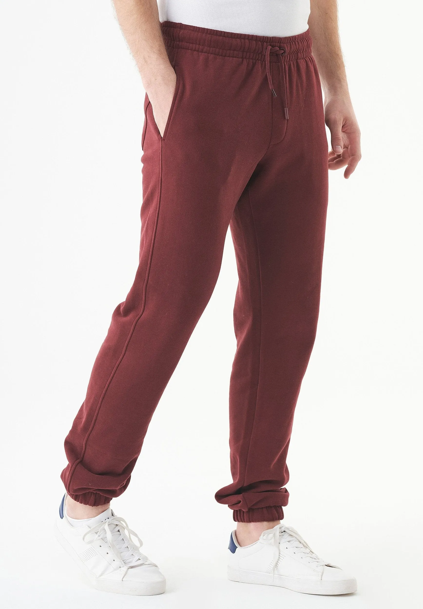 Pars Soft Touch Organic Cotton Sweatpants Bordeaux sold by Ivalo.com