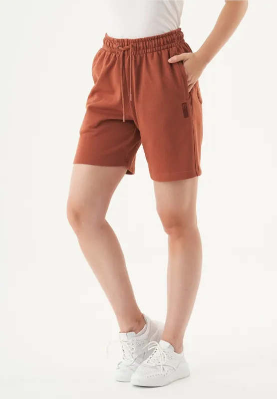 Sheyma Organic Cotton Sweatshorts Cinnamon sold by Ivalo.com