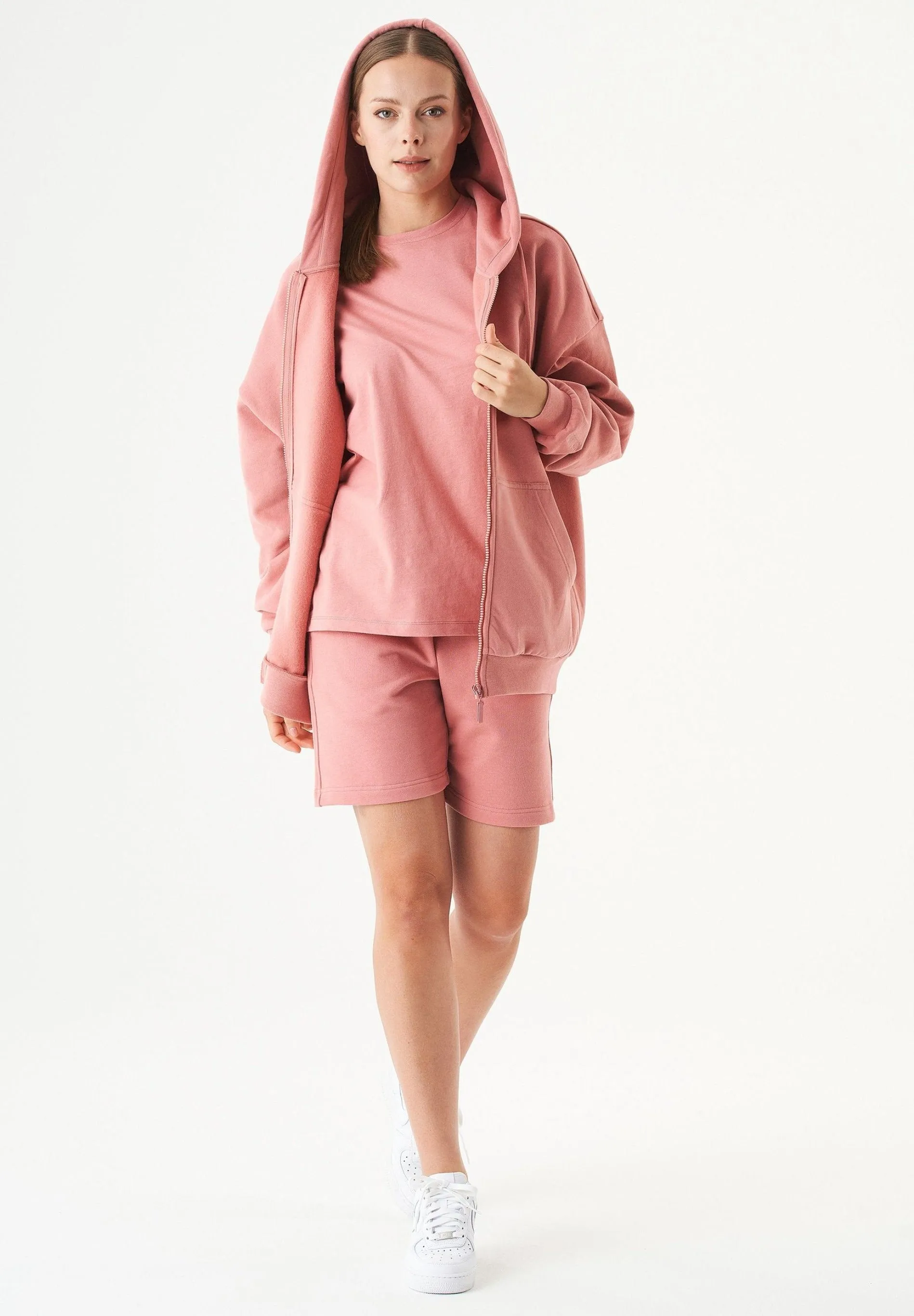 Sheyma Organic Cotton Sweatshorts Blush Pink sold by Ivalo.com product image thumbnail 5