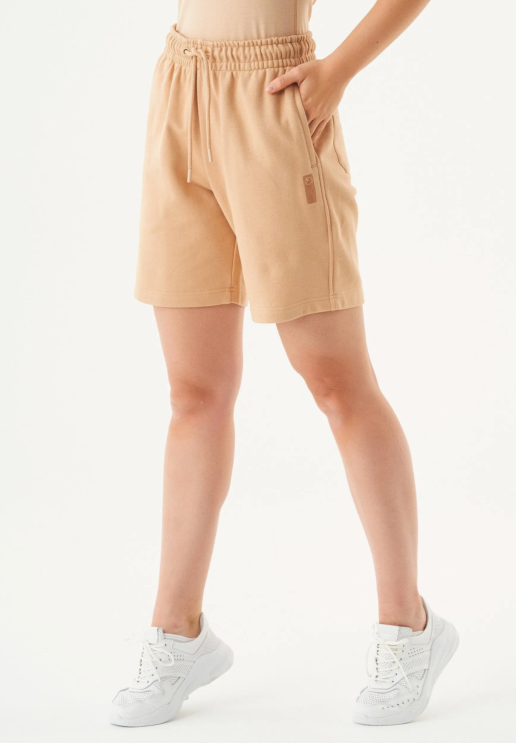 Sheyma Organic Cotton Sweatshorts Beige sold by Ivalo.com
