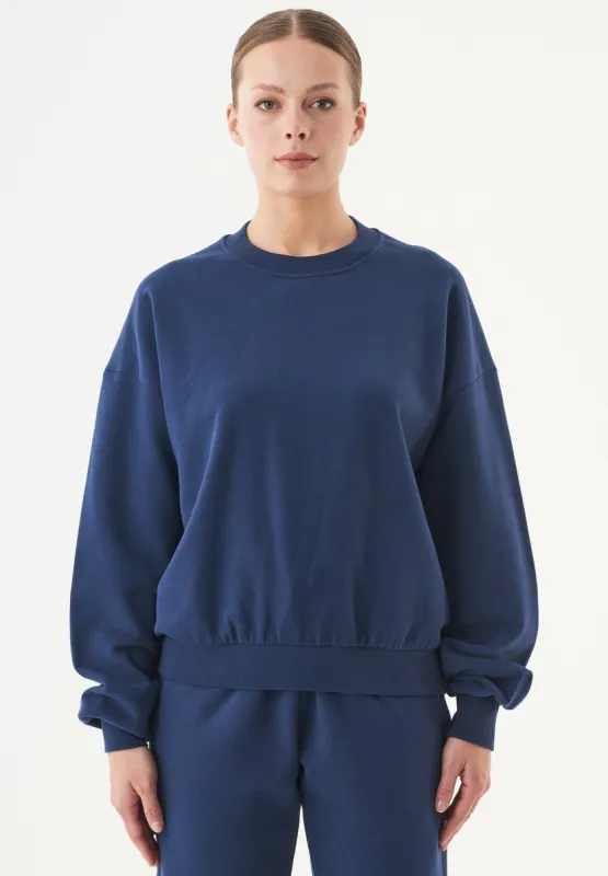 Buket Soft Touch Organic Cotton Sweatshirt Navy sold by Ivalo.com
