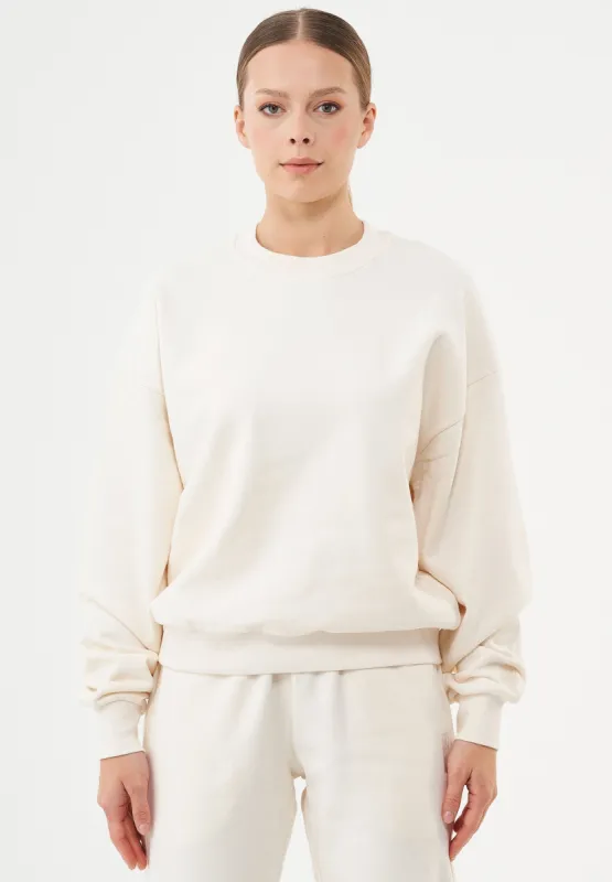 Buket Soft Touch Organic Cotton Sweatshirt Off White sold by Ivalo.com