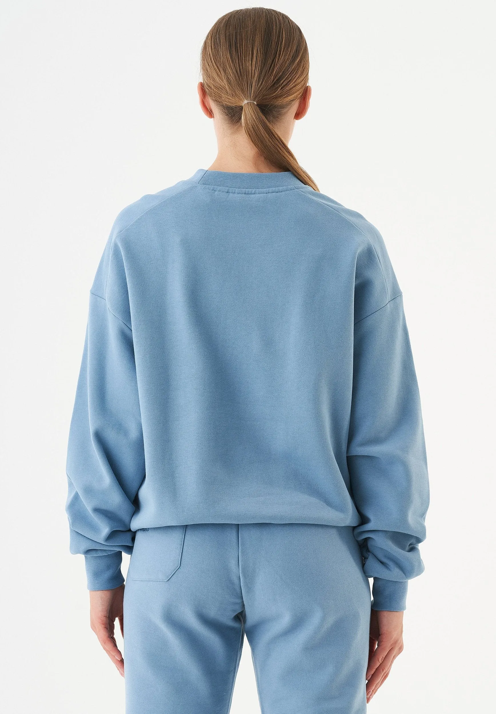 Buket Soft Touch Organic Cotton Sweatshirt Steel Blue sold by Ivalo.com product image thumbnail 2
