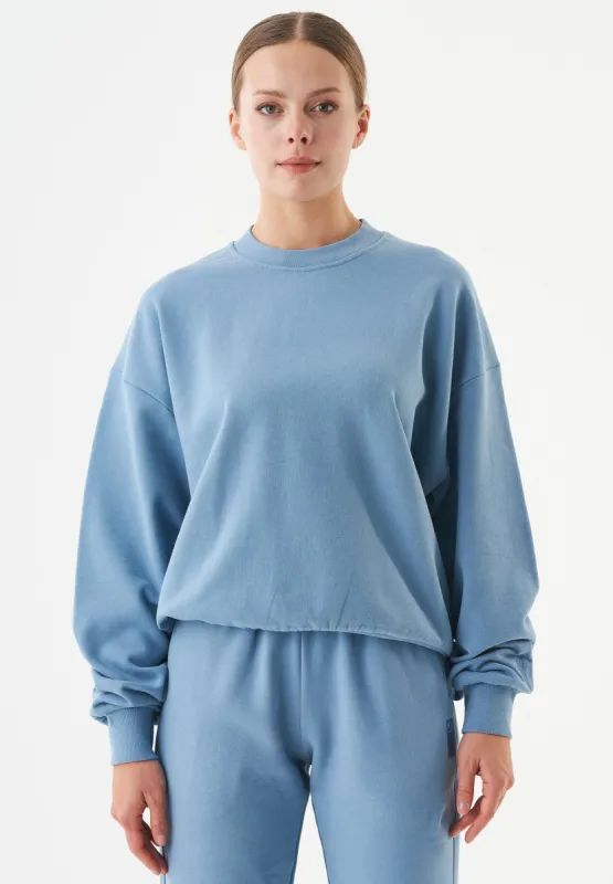Buket Soft Touch Organic Cotton Sweatshirt Steel Blue sold by Ivalo.com