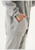 Jale Soft Touch Organic Cotton Sweat Jacket Grey Melange sold by Ivalo.com