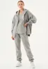Jale Soft Touch Organic Cotton Sweat Jacket Grey Melange sold by Ivalo.com