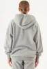 Jale Soft Touch Organic Cotton Sweat Jacket Grey Melange sold by Ivalo.com
