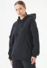 Jale Soft Touch Organic Cotton Sweat Jacket Black sold by Ivalo.com