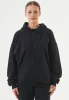 Jale Soft Touch Organic Cotton Sweat Jacket Black sold by Ivalo.com