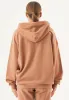 Jale Soft Touch Organic Cotton Sweat Jacket Light Brown sold by Ivalo.com