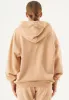 Jale Soft Touch Organic Cotton Sweat Jacket Beige sold by Ivalo.com