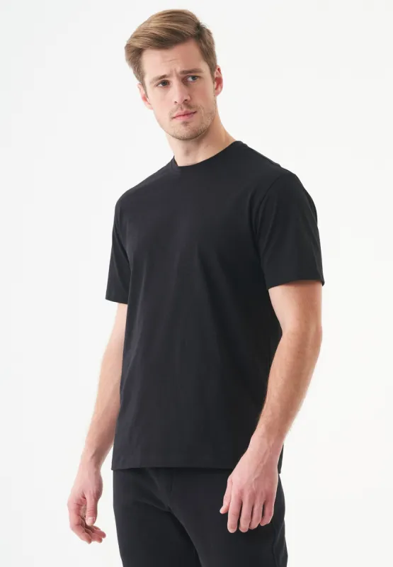 Tillo Unisex Basic Organic Cotton T-Shirt Black sold by Ivalo.com