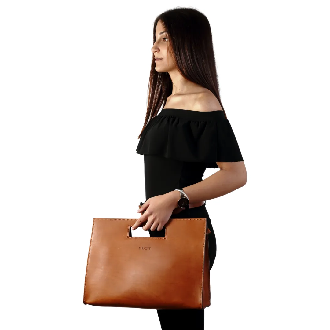 Leather Tote Mod 113 Brown sold by Ivalo.com product image thumbnail 3