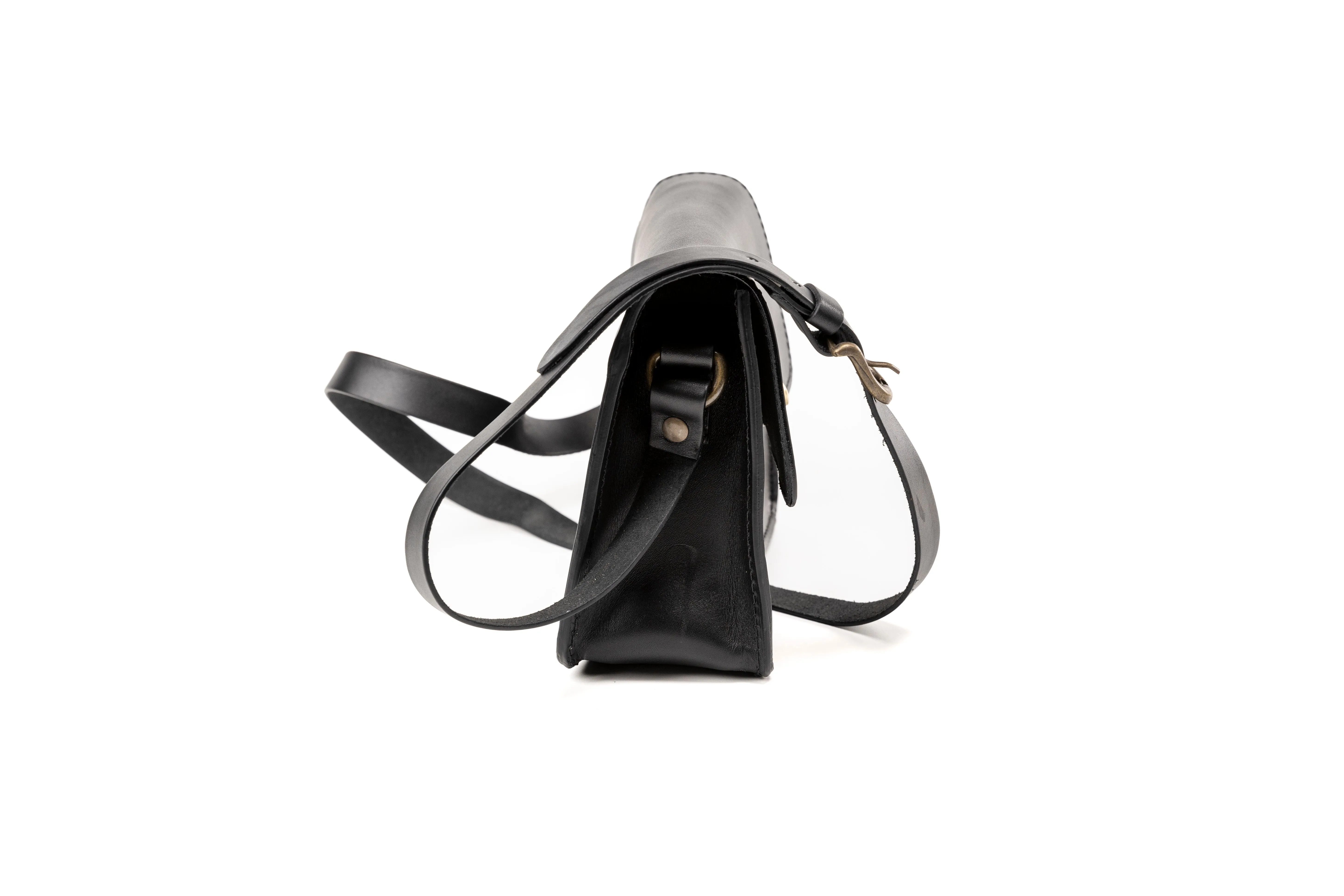 Leather Crossbody Santa Fe Collection Black sold by Ivalo.com product image thumbnail 5