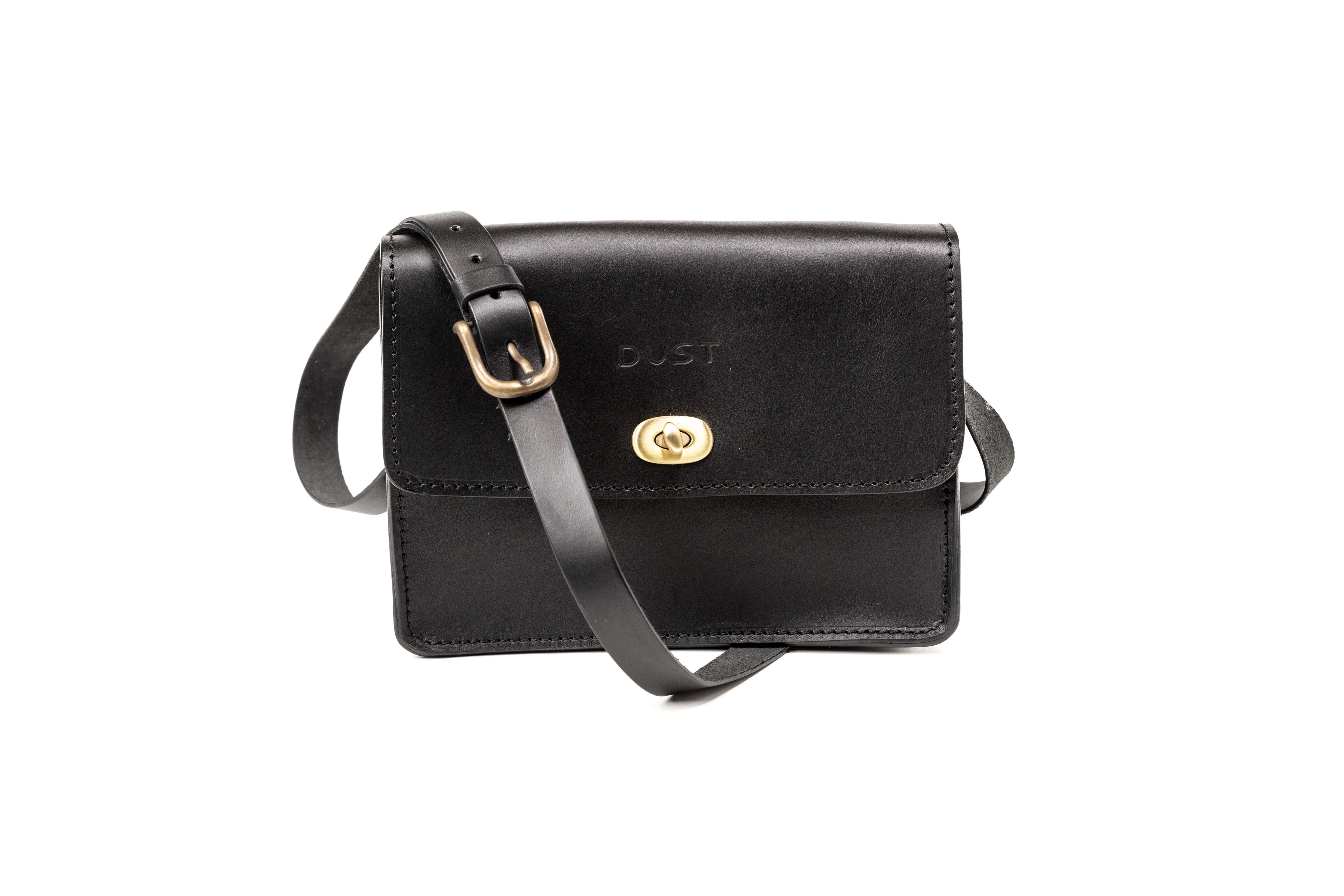 Leather Crossbody Santa Fe Collection Black sold by Ivalo.com product image thumbnail 3