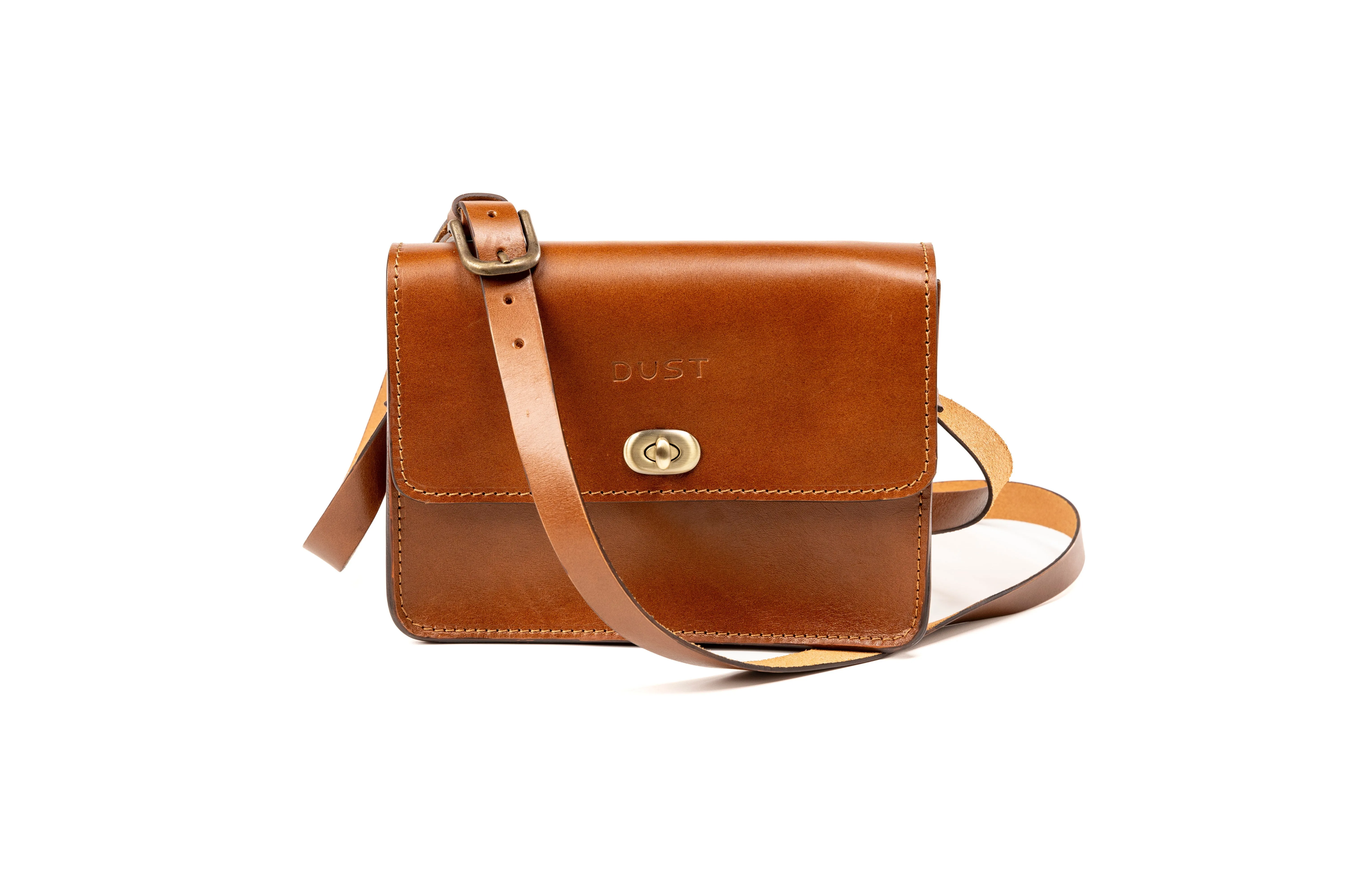 Leather Crossbody Santa Fe Collection Brown sold by Ivalo.com product image thumbnail 3