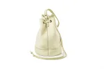 Leather Bucket Bag Chelsea Collection Pistachio sold by Ivalo.com