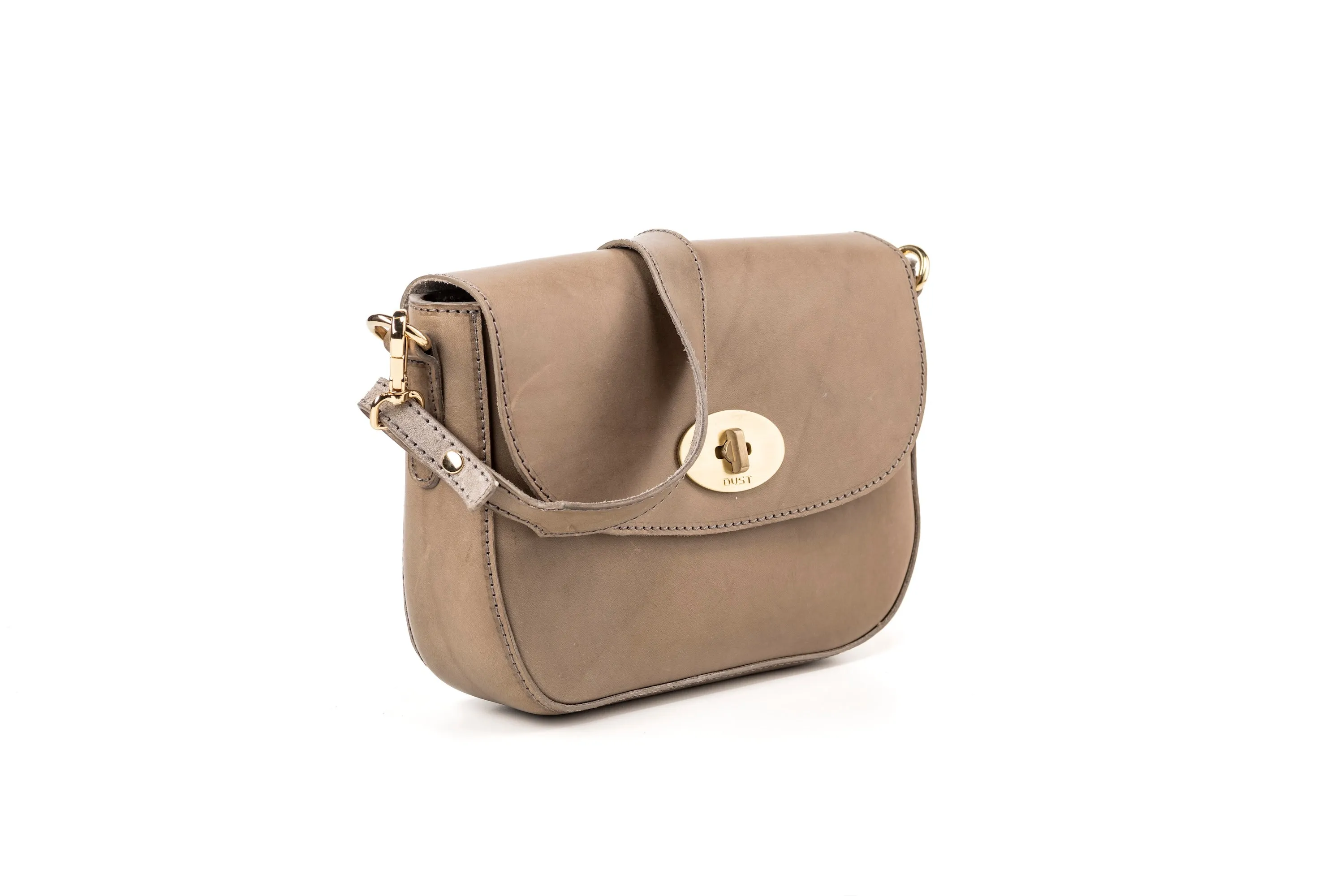 Leather Crossbody Broadway Collection Taupe sold by Ivalo.com product image thumbnail 2