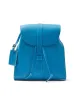 Leather Backpack Mod 130 Cuoio Light Blue sold by Ivalo.com