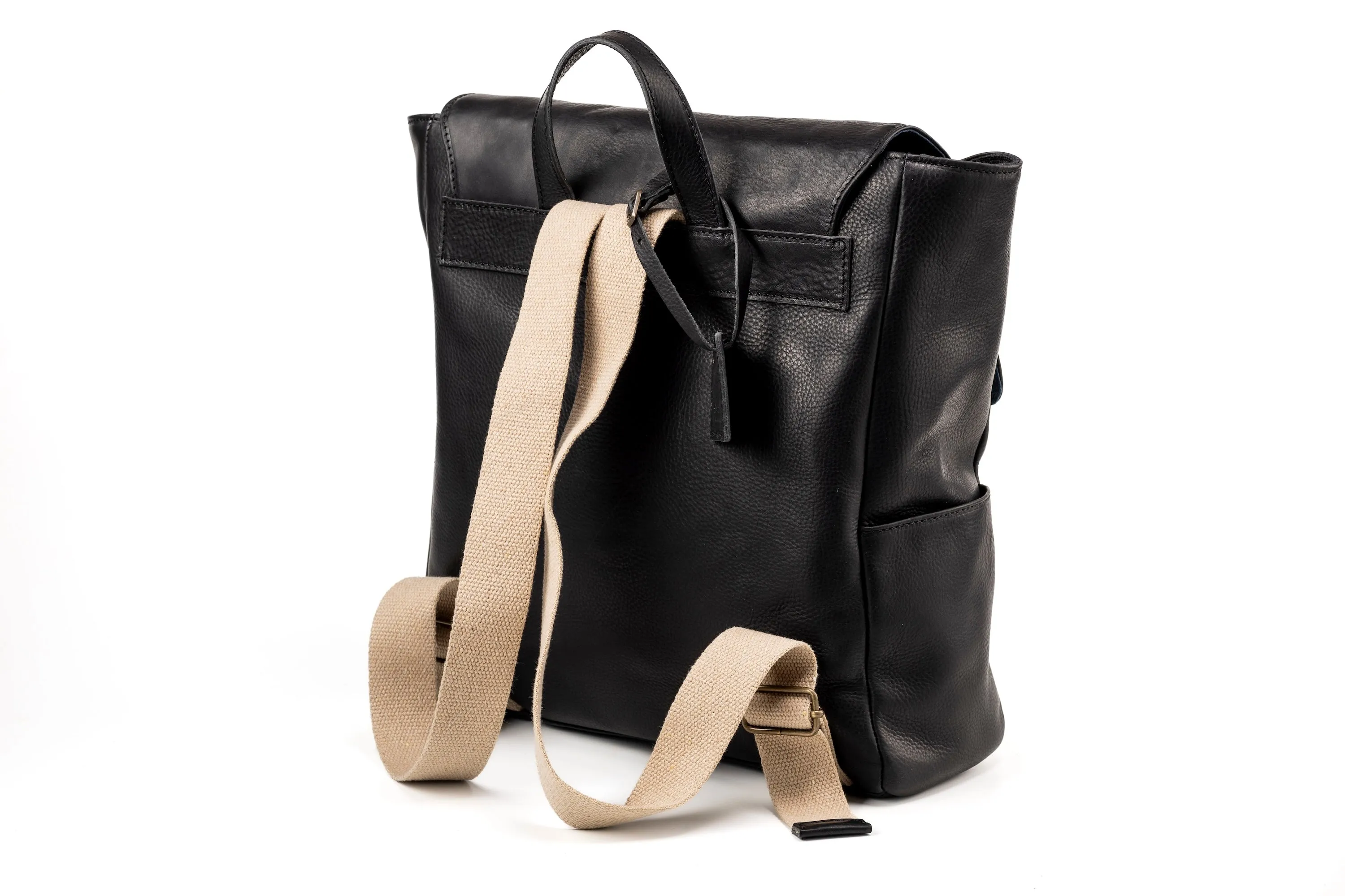 Leather Backpack Boston Collection Black sold by Ivalo.com product image thumbnail 4